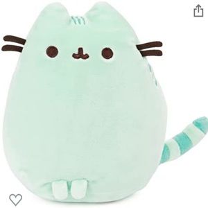 Pusheen 6” the Cat squisheen Pet Pose Plush Stuffed Animal EUC Mint Green